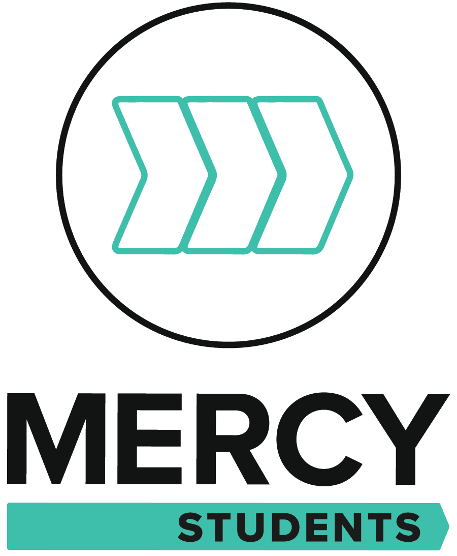 Mercy Students Main White Logo - Students