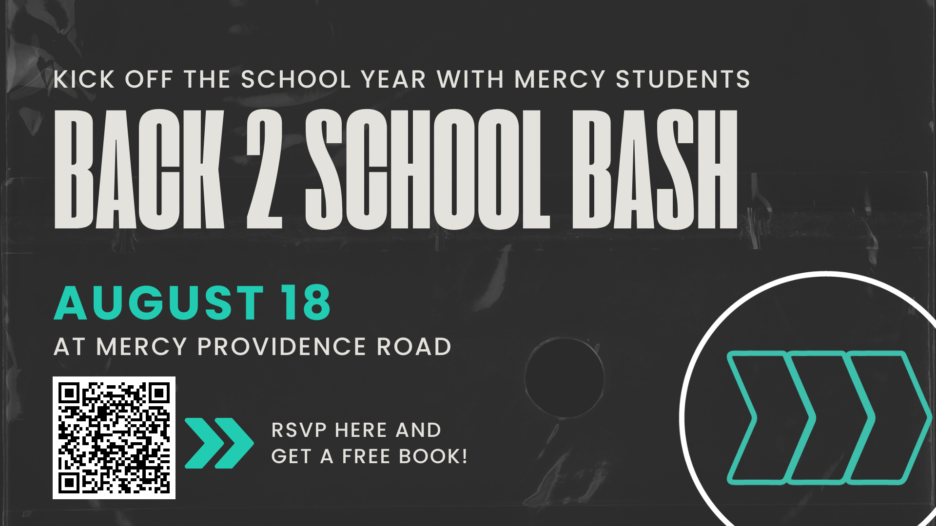 Updated Back 2 School Bash 2023 - Mercy Students: Back 2 School Bash