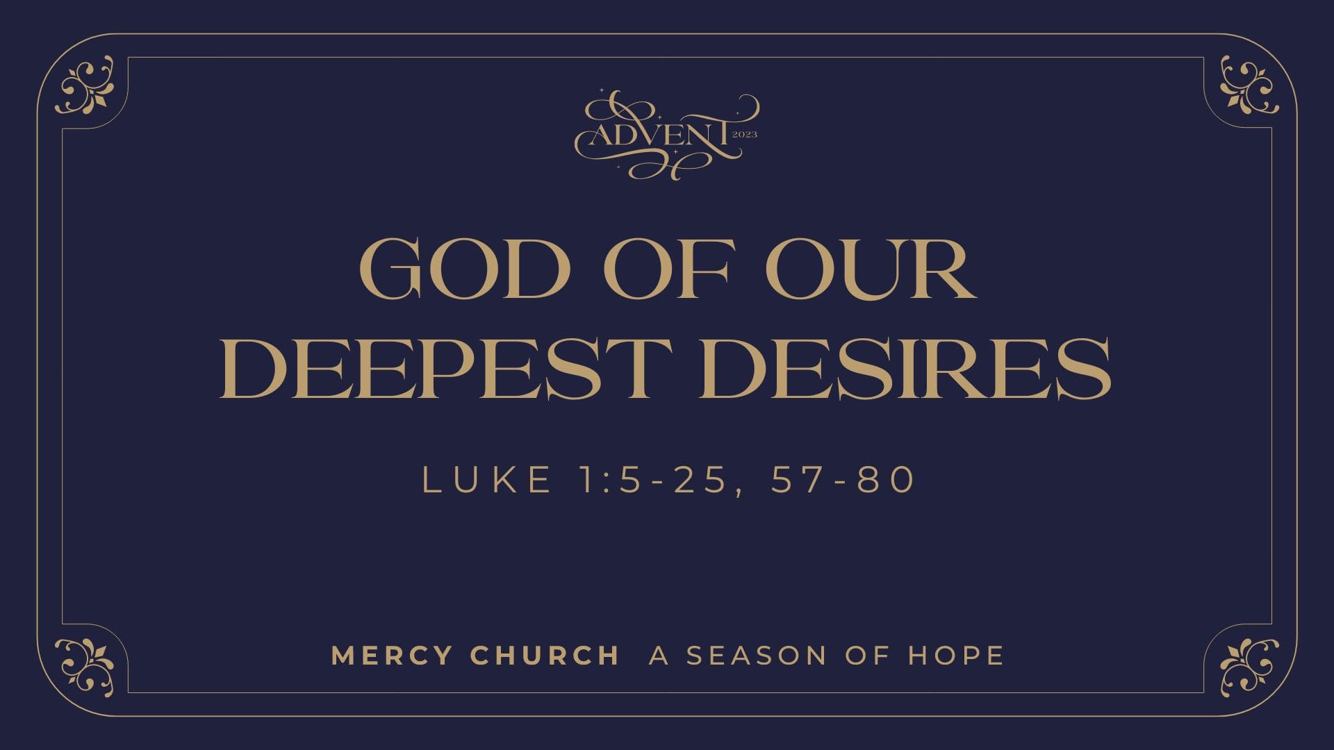 God of Our Deepest Desires